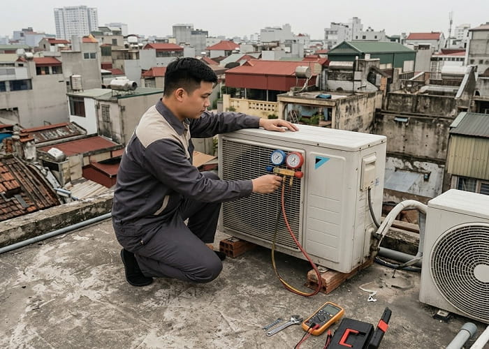 sửa điều hòa tại Đống Đa